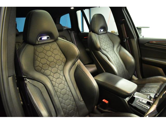 Ｘ３ Ｍ コンペティション　５１０馬力　パノラマサンＲ　全席ヒ－タ－Ｆベンチレ－ション付黒革Ｍスポ－ツシ－ト　Ｍシートベルト　２１ＡＷ　Ｍスポ－ツエグゾ－スト　タッチパネルナビハ－マンカ－ドン　ＡＣＣ　ＨＵＤ　ＬＥＤ　２年保証（6枚目）