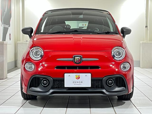 アバルト595 F595C 全国160台限定車 キャンバストップ。バックカメラ バックソナー(4枚目)