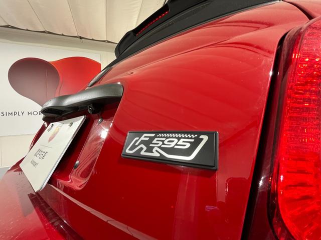 アバルト595 F595C 全国160台限定車 キャンバストップ。バックカメラ バックソナー(17枚目)