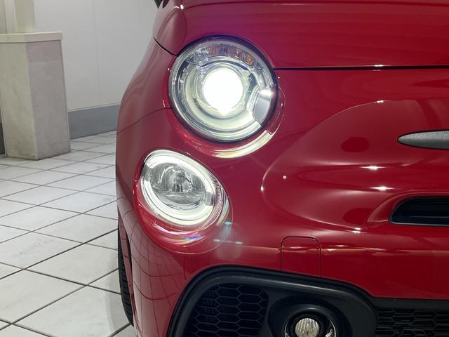 アバルト595 F595C 全国160台限定車 キャンバストップ。バックカメラ バックソナー(21枚目)