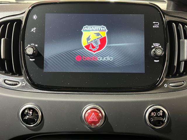 アバルト595 F595C 全国160台限定車 キャンバストップ。バックカメラ バックソナー(29枚目)