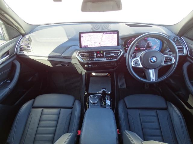 X3 xDrive 20d Mスポーツ 正規認定中古車 ワンオーナー 禁煙車 ヘッドアップディスプレイ 地デジ ドラレコ前後 黒レザー シートヒーター 純正ナビ 全周囲カメラ ドライビングアシストプロフェッショナル Applecarplay(2枚目)