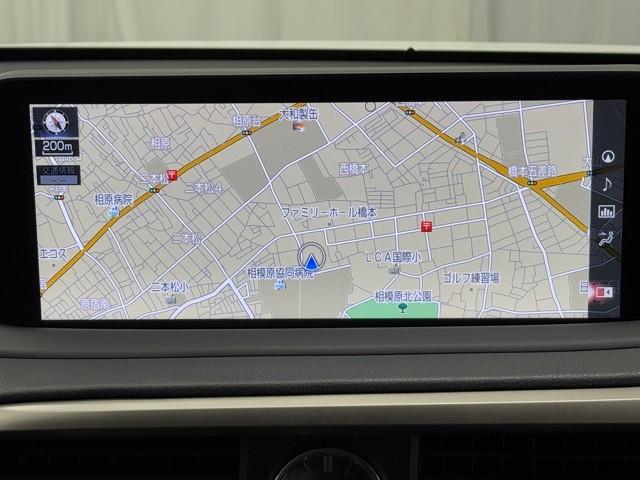 ＲＸ ＲＸ４５０ｈ　バージョンＬ　ワンオーナ　リアカメラ　ナビＴＶ　地デジ　本革　メモリナビ　横滑り防止装置　盗難防止装置　記録簿　エアバッグ　ＤＶＤ再生機能　大型サンルーフ　ＡＢＳ　ＬＥＤライト　ミュージックプレイヤー接続可　ＥＴＣ（7枚目）
