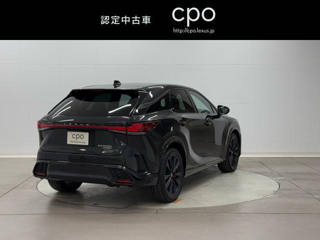 ＲＸ ＲＸ５００ｈ　Ｆスポーツパフォーマンス　ワンオーナ　Ｂカメラ　ＬＥＤ　エアコン　レザーシート　ＡＷ　ミュージックプレイヤー接続可　ＥＴＣ　オートクルーズ　記録簿　パワーウィンド　インテリキー　盗難防止システム　ナビＴＶ　パワーシート　ＡＷＤ（4枚目）