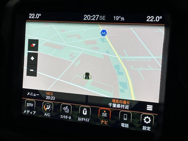 ジープ・ラングラーアンリミテッド サハラ　純正ナビ　フルセグ　フロント・サイド・バックカメラ　アダプティブクルーズコントロール　パークセンサー　黒革シート　シートヒーター　ＬＥＤヘッドライト　ＬＥＤフォグライト　オートハイビーム　盗難防止装置（5枚目）