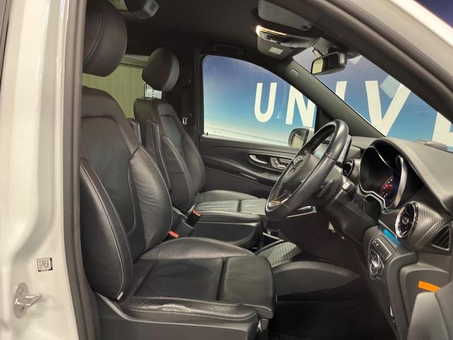 Ｖクラス Ｖ２２０ｄ　アバンギャルド　ロング　ＡＭＧライン　エクスクルーシブシートパッケージ　パノラミックスライディングルーフ　レーダーセーフティパッケージ　純正ナビ　全周囲カメラ　ＬＥＤヘッドライト　アダプティブハイビーム　黒革シート　パワーバックドア（9枚目）