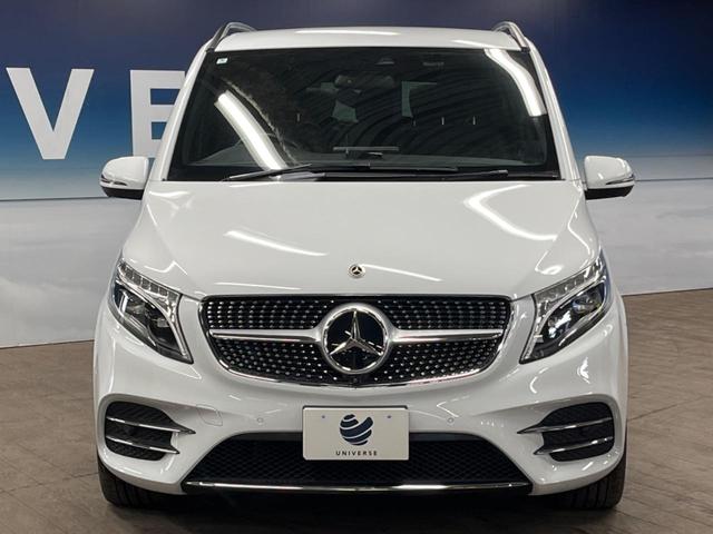 Ｖクラス Ｖ２２０ｄ　アバンギャルド　ロング　ＡＭＧライン　エクスクルーシブシートパッケージ　パノラミックスライディングルーフ　レーダーセーフティパッケージ　純正ナビ　全周囲カメラ　ＬＥＤヘッドライト　アダプティブハイビーム　黒革シート　パワーバックドア（16枚目）