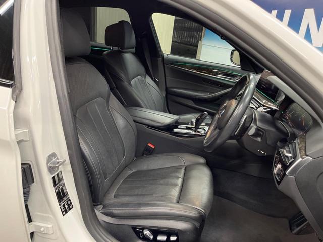 5シリーズ 540i xDrive Mスポーツ イノベーションパッケージ コンフォートパッケージ 純正ナビ 3Dビューカメラ フルセグ アクティブクルーズコントロール パークディスタンスコントロール 黒革シート シートヒーター パワーシート ETC(9枚目)