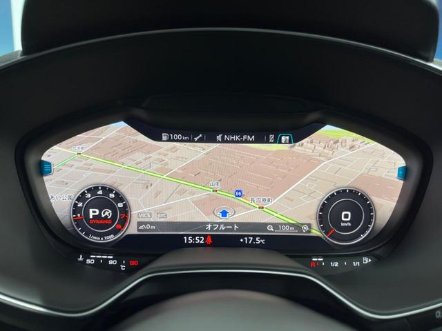 ＴＴクーペ ２．０ＴＦＳＩ　クワトロ　バーチャルコックピット　パーキングシステム　アドバンスドキー　ＬＥＤヘッドランプ　パワーシート　純正１８インチアルミ　ダイナミックターンインジケーター　革巻きステアリング　オートエアコン　ＥＴＣ（4枚目）