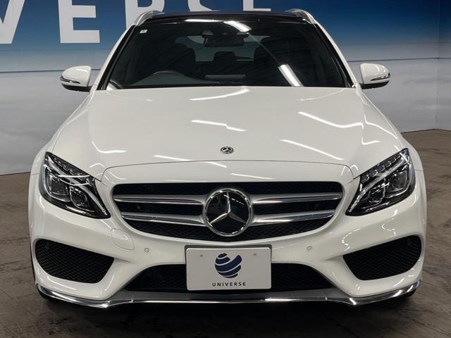 Cクラスステーションワゴン C220d ステーションワゴンローレウスエディション パノラミックスライディングルーフ レーダーセーフティパッケージ 純正ナビ フルセグ バックカメラ 黒革シート シートヒーター パワーシート パワーバックドア LEDヘッドライト LEDフォグライト(15枚目)