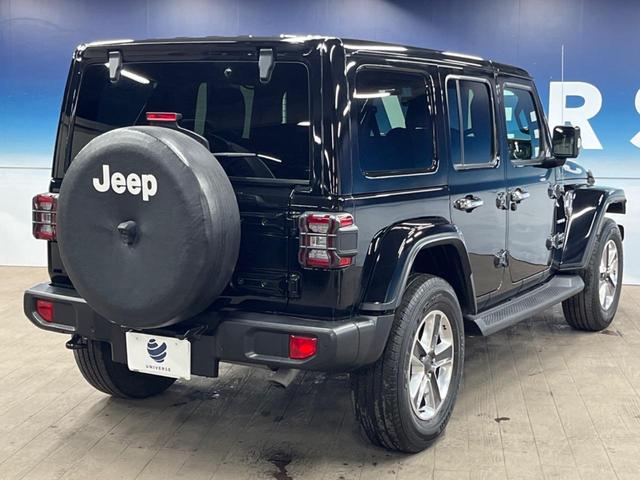 ジープ・ラングラーアンリミテッド サハラ　純正ナビ　フルセグ　バックカメラ　アダプティブクルーズコントロール　ブラインドスポットアシスト　黒革シート　シートヒーター　ＬＥＤヘッドライト　ＬＥＤフォグライト　オートハイビーム　スマートエントリー（18枚目）