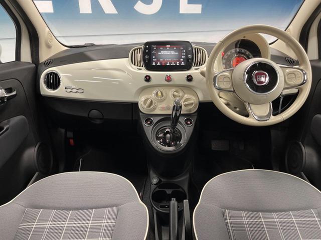 ５００ １．２　ポップ　Ａｐｐｌｅｃａｒｐｌａｙ　１オーナー　ディスプレイオーディオ　シティモード　Ｂｌｕｅｔｏｏｔｈ　ＵＳＢポート　革巻きステアリング　ＥＴＣ（2枚目）