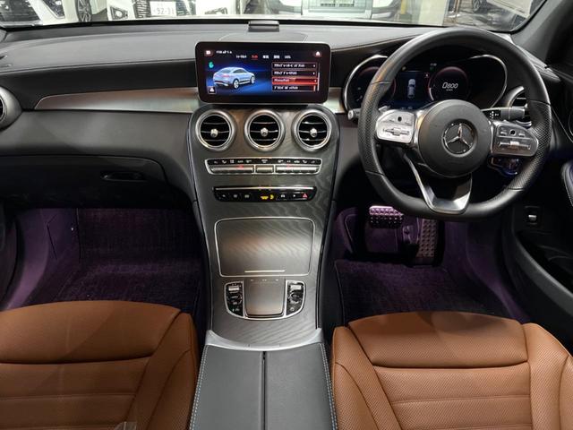 ＧＬＣ ＧＬＣ２２０ｄ４マチッククーペＡＭＧラインパッケージ　サンルーフ　レザーエクスクルーシブパッケージ　ブラウンレザー　ベンチレーション　コックピッドディスプレイ　Ｂｕｒｍｅｓｔｅｒサウンド　ユーザーエクスペリエンス　全周囲カメラ　フルセグ　パワーバックドア（2枚目）