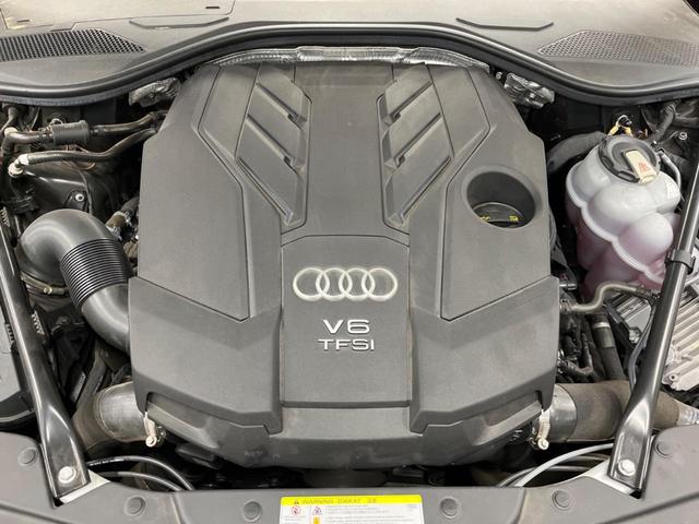 A8 55TFSIクワトロ サンルーフ Bang&Olufsenプレミアムサウンド 純正ナビ 360°カメラ シートヒータ― シートベンチレーション バーチャルコックピット マトリクスLEDヘッドランプ 茶革シート フルセグTV(22枚目)