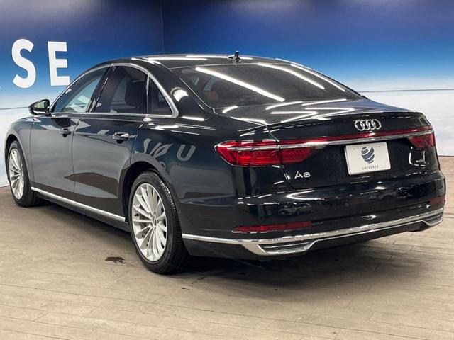 A8 55TFSIクワトロ サンルーフ Bang&Olufsenプレミアムサウンド 純正ナビ 360°カメラ シートヒータ― シートベンチレーション バーチャルコックピット マトリクスLEDヘッドランプ 茶革シート フルセグTV(26枚目)