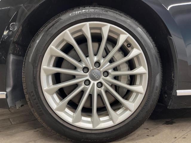 A8 55TFSIクワトロ サンルーフ Bang&Olufsenプレミアムサウンド 純正ナビ 360°カメラ シートヒータ― シートベンチレーション バーチャルコックピット マトリクスLEDヘッドランプ 茶革シート フルセグTV(30枚目)