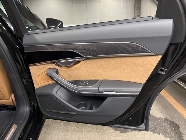 A8 55TFSIクワトロ サンルーフ Bang&Olufsenプレミアムサウンド 純正ナビ 360°カメラ シートヒータ― シートベンチレーション バーチャルコックピット マトリクスLEDヘッドランプ 茶革シート フルセグTV(35枚目)