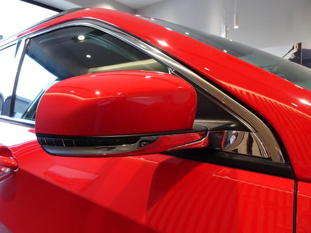 ブラインドスポット付きドアミラー