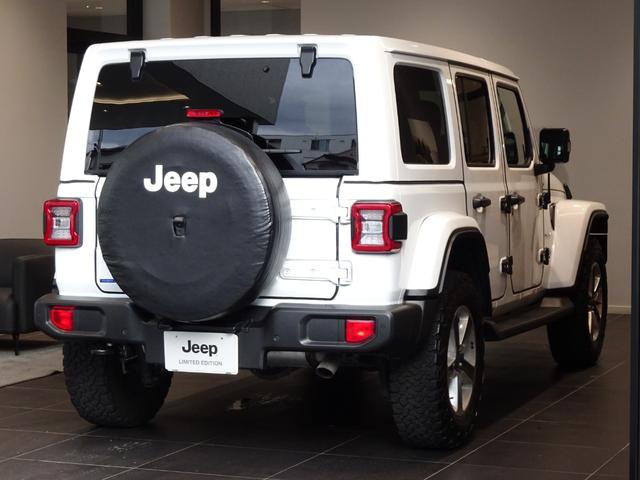 ジープ・ラングラーアンリミテッド ワンオーナー 黒革シ-ト LEDライト Bカメラ Bluetooth純正ナビ 前後ドラレコ AppleCarPlay ナビ フルセグTV レーダーブレーキ BMS Bカメラ ETC 純正アルミ(7枚目)