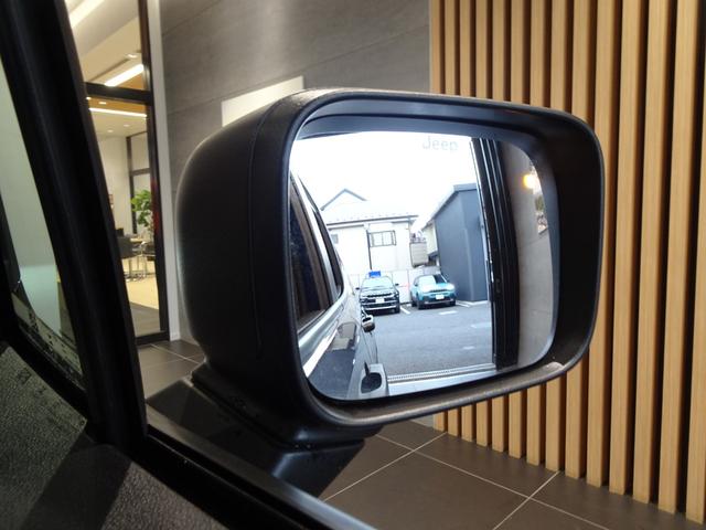 ブラインドスポット付きドアミラー