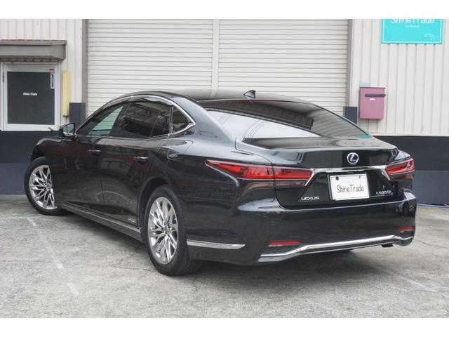 LS LS500h エグゼクティブ ワンオーナー車・アドバンストパーク・マークレビンソン・リヤエンタメ・レクサスセーフティーシステム・ブラック本革シート・リフレッシングシート・1500Wコンセント・デジタルインナーミラー(5枚目)