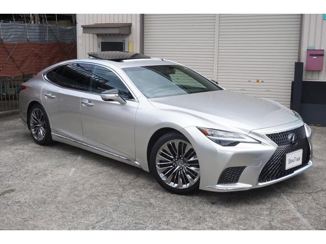 LS ワンオーナー車・アドバンストパーク・マークレビンソン・リヤエンタメ・レクサスセーフティーシステム・ブラック本革シート・リフレッシングシート・1500Wコンセント・デジタルインナーミラー(4枚目)