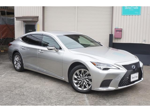 LS LS500h エグゼクティブ ワンオーナー車・アドバンストパーク・マークレビンソン・リヤエンタメ・レクサスセーフティーシステム・ブラック本革シート・リフレッシングシート・1500Wコンセント・デジタルインナーミラー(4枚目)