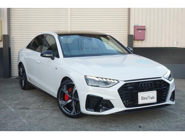 Ａ４ Ｓラインコンペティションプラス　１２５台限定車・新車保証・ＡＷＤクラッチ式ｑｕａｔｔｒｏ・バーチャルコックピット・ＭＭＩ・全席シートヒーター・ＡＣＣ・Ａｕｄｉ　Ｓｐｏｒｔ製専用１９インチ・レッドキャリパー・ドアエントリーライト（3枚目）