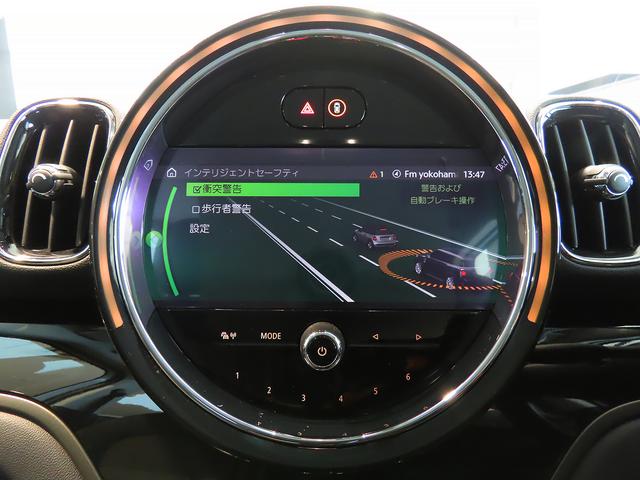ＭＩＮＩ クーパーＳ　Ｅ　クロスオーバー　オール４　認定中古車輌　禁煙ワンオーナー整備記録簿　ＡＣＣ搭載　フロントヒーター付シート　ＭＩＮＩドライビングモード　タッチＨＤＤナビ＋ＥＴＣ　パークセンサ付バックカメラ　　キック開閉パワーテールゲート（8枚目）