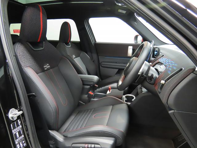 MINI ジョンクーパーワークス カントリーマンオール4JCW 認定中古車輌 禁煙使用ワンオーナー記録簿 電動パノラマガラスサンルーフ ナビ バックカメラ ヒーター Lパッケージ JCWパフォーマンスブレーキ+プライバシーガラス+アクティブシート+パワーシート(12枚目)
