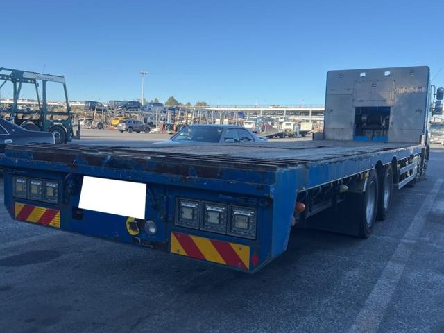 プロフィア 積載車 大型キャリア セルフローダー セーフティーローダー 12.2トン積み ユニックハイキャリア UL-150BRS ハイジャッキ ベッド付 ラジコン ウィンチ付 バックモニター ドライブレコーダー 後輪エアサス スペアキー ETC メッキパーツ 電動ミラー(9枚目)