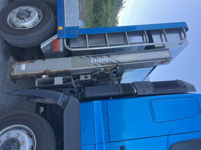 プロフィア 積載車 大型キャリア セルフローダー セーフティーローダー 12.2トン積み ユニックハイキャリア UL-150BRS ハイジャッキ ベッド付 ラジコン ウィンチ付 バックモニター ドライブレコーダー 後輪エアサス スペアキー ETC メッキパーツ 電動ミラー(13枚目)