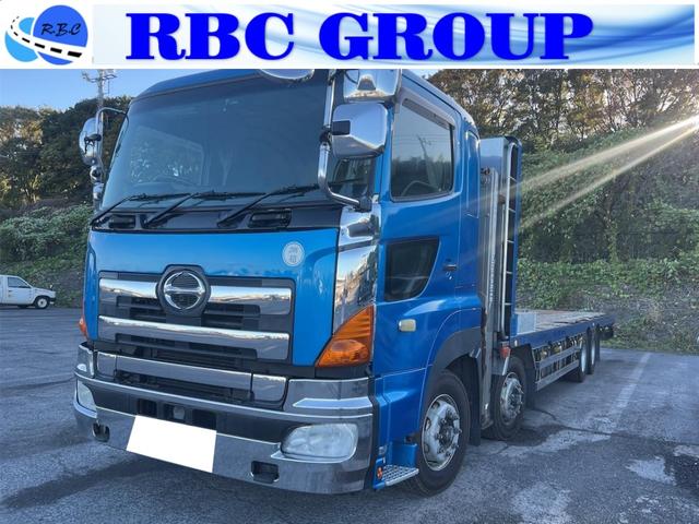 プロフィア 積載車 大型キャリア セルフローダー セーフティーローダー 12.2トン積み ユニックハイキャリア UL-150BRS ハイジャッキ ベッド付 ラジコン ウィンチ付 バックモニター ドライブレコーダー 後輪エアサス スペアキー ETC メッキパーツ 電動ミラー(36枚目)