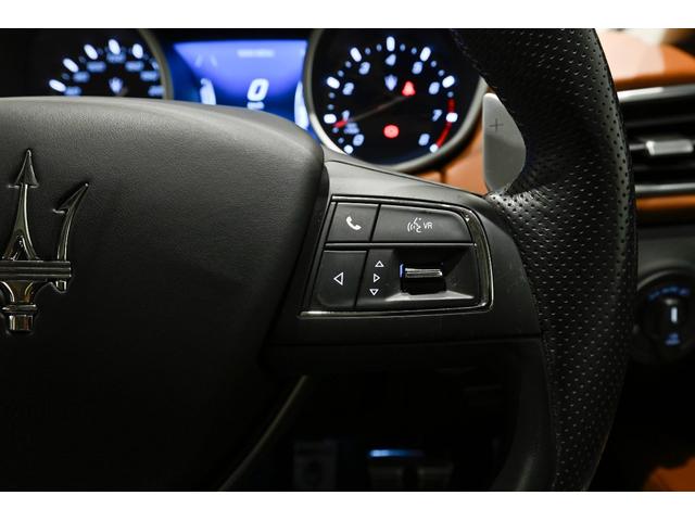 ギブリ グランスポーツ 茶革 レッドキャリパー アルカンターラヘッドライナー サンルーフ コーナーセンサー サラウンドビューカメラ 本革シート バックモニター スマートキー LED ターボ ナビTV 1オーナー ETC(31枚目)