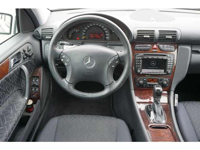 Cクラス C320 左H 記録簿 純正ナビ ETC 電動シート(50枚目)