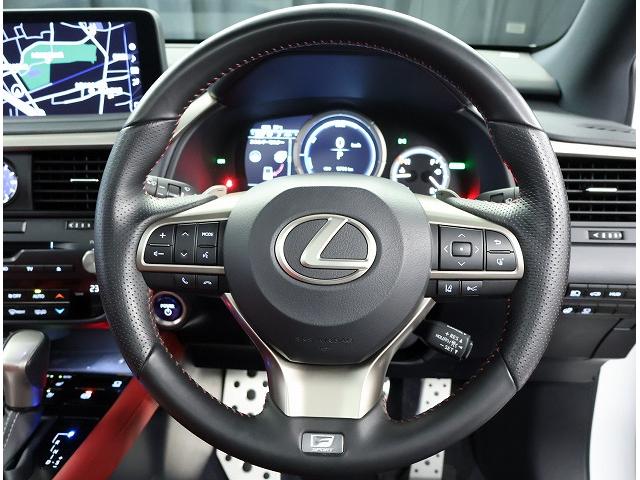 RX RX450h Fスポーツ TRD製エアロ パノラマルーフ マークレビンソンプレミアムサウンドシステム パノラミックビューモニター セカンドシートヒーター セカンドパワーシート 三眼フルLEDヘッドランプ 認定中古車CPO(22枚目)