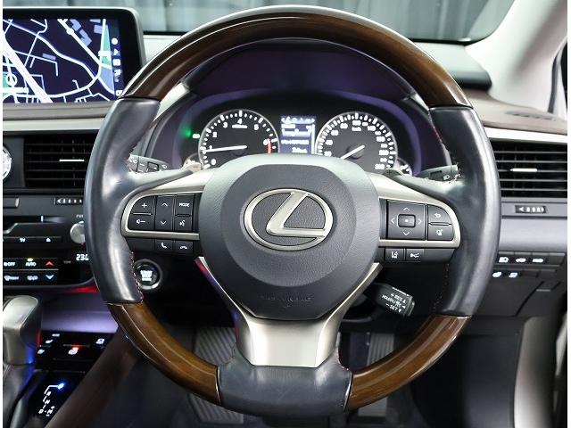 RX RX300 バージョンL セミアニリン本革シート ベンチレーション機能付きシートエアコン パノラマルーフ ルーフレール ターボ 純正ナビ バックモニター 認定中古車CPO(24枚目)