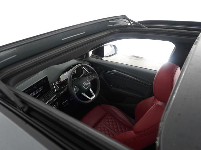 SQ5 ベースグレード ブラックスタイリング&コンフォート&レザーパッケージ 認定中古車 アダプティブSスポーツエアサスペンション カラードブレーキキャリパー レッド パノラマサンルーフ ステアリングヒーター(11枚目)