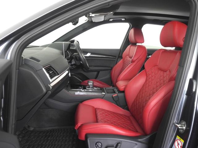 SQ5 ベースグレード ブラックスタイリング&コンフォート&レザーパッケージ 認定中古車 アダプティブSスポーツエアサスペンション カラードブレーキキャリパー レッド パノラマサンルーフ ステアリングヒーター(16枚目)