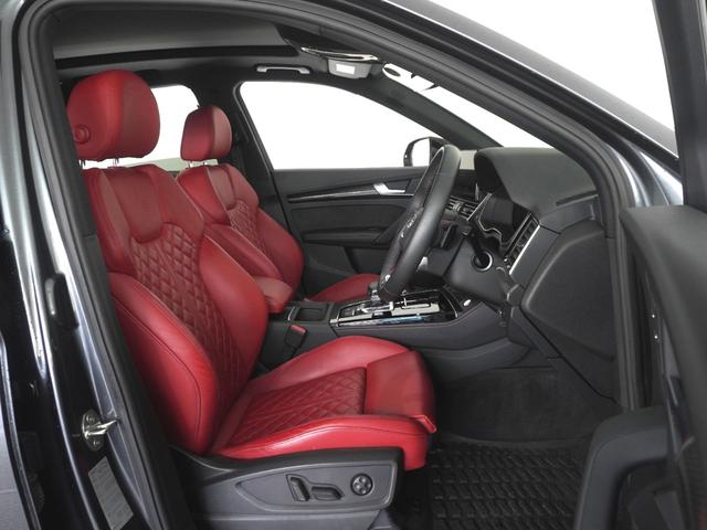 SQ5 ベースグレード ブラックスタイリング&コンフォート&レザーパッケージ 認定中古車 アダプティブSスポーツエアサスペンション カラードブレーキキャリパー レッド パノラマサンルーフ ステアリングヒーター(19枚目)