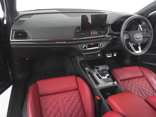 SQ5 ベースグレード ブラックスタイリング&コンフォート&レザーパッケージ 認定中古車 アダプティブSスポーツエアサスペンション カラードブレーキキャリパー レッド パノラマサンルーフ ステアリングヒーター(24枚目)