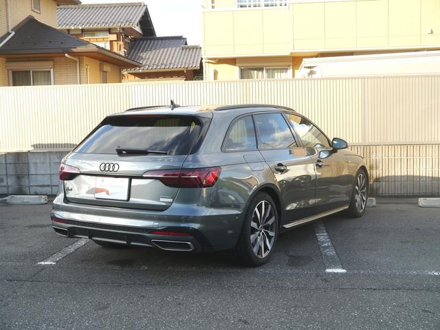 A4アバント 40TDIクワトロ Sライン マイスターシュトュック ブラックスタイリング&S line plus&コンフォートPKG 認定中古車  ダンピングコントロールスポーツサスペンション  10スポークダイナミックデザイン コントラストグレー+245/40R18(4枚目)