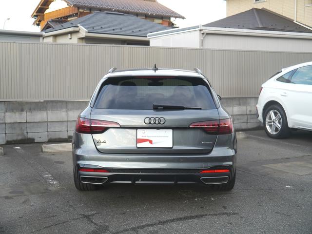 Ａ４アバント ４０ＴＤＩクワトロ　マイスターシュトュック　ブラックスタイリング＆Ｓ　ｌｉｎｅ　ｐｌｕｓ＆コンフォート＆レザーＰＫＧ　認定中古車　ダンピングコントロールスポーツサスペンション　１０スポークダイナミックデザインコントラストグレー２４５／４０Ｒ１８（5枚目）