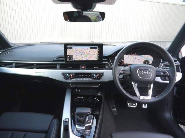 Ａ４アバント ４０ＴＤＩクワトロ　マイスターシュトュック　ブラックスタイリング＆Ｓ　ｌｉｎｅ　ｐｌｕｓ＆コンフォート＆レザーＰＫＧ　認定中古車　ダンピングコントロールスポーツサスペンション　１０スポークダイナミックデザインコントラストグレー２４５／４０Ｒ１８（6枚目）