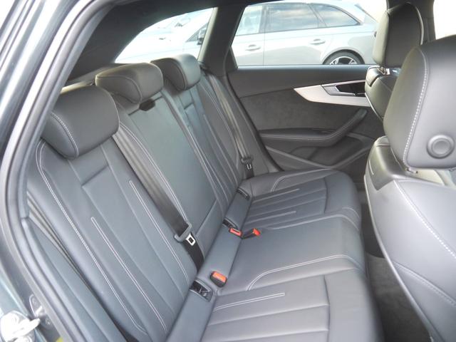 Ａ４アバント ４０ＴＤＩクワトロ　マイスターシュトュック　ブラックスタイリング＆Ｓ　ｌｉｎｅ　ｐｌｕｓ＆コンフォート＆レザーＰＫＧ　認定中古車　ダンピングコントロールスポーツサスペンション　１０スポークダイナミックデザインコントラストグレー２４５／４０Ｒ１８（34枚目）