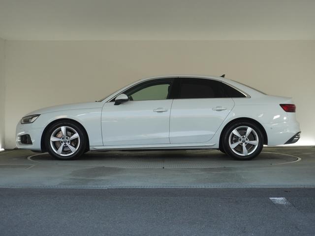 Ａ４ ３５ＴＦＳＩアドバンスド　パークアシスト＆コンフォート＆マトリクスＬＥＤヘッドライト＆ラグジュアリーパッケージ　認定中古車　　スマートフォンワイヤレスチャージング／リヤシートＵＳＢチャージング　　ＴＶチューナー（3枚目）