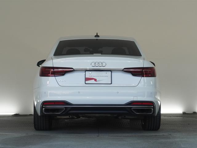 Ａ４ ３５ＴＦＳＩアドバンスド　パークアシスト＆コンフォート＆マトリクスＬＥＤヘッドライト＆ラグジュアリーパッケージ　認定中古車　　スマートフォンワイヤレスチャージング／リヤシートＵＳＢチャージング　　ＴＶチューナー（5枚目）