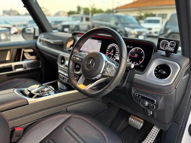 Gクラス G350d AMGライン ディーゼルターボ 4WD ラグジュアリーパッケージ(13枚目)