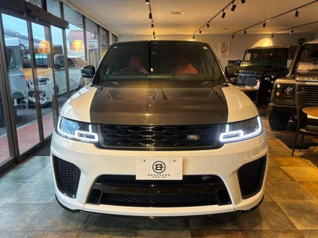 レンジローバースポーツ  カーボンエクステリアパック&インテリアトリム 電動サイドステップ(9枚目)