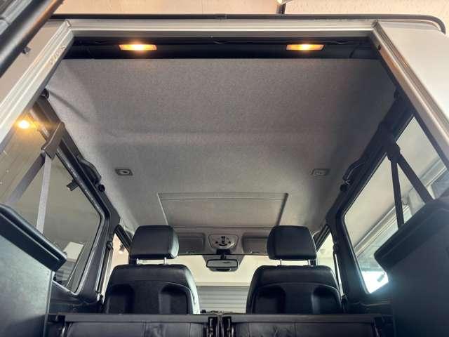 Gクラス  サテンブラックツートン V6エンジン (ブリリアントシルバー×サテンブラック)(39枚目)